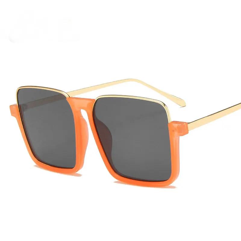 2021 ο  semi-rimless Sunglasses Ƽ Ÿ Ż 귣 ̳ Men Shades Tinted Lens   ۶ 